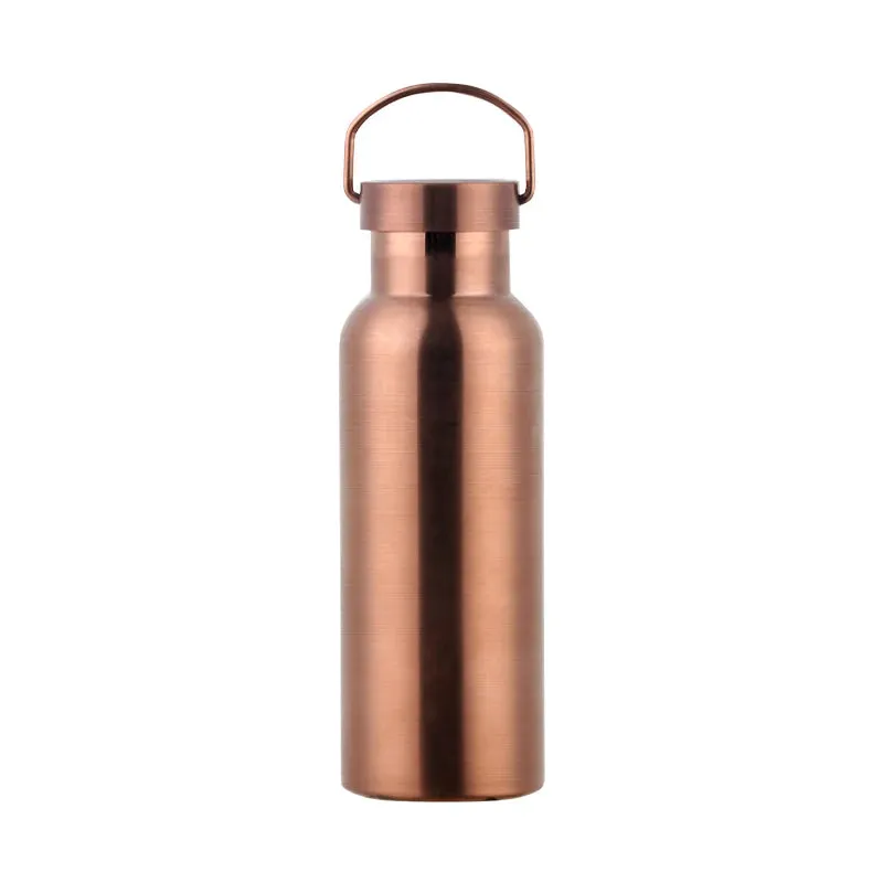 500ML Portable Stainless Steel Sports Water Bottle