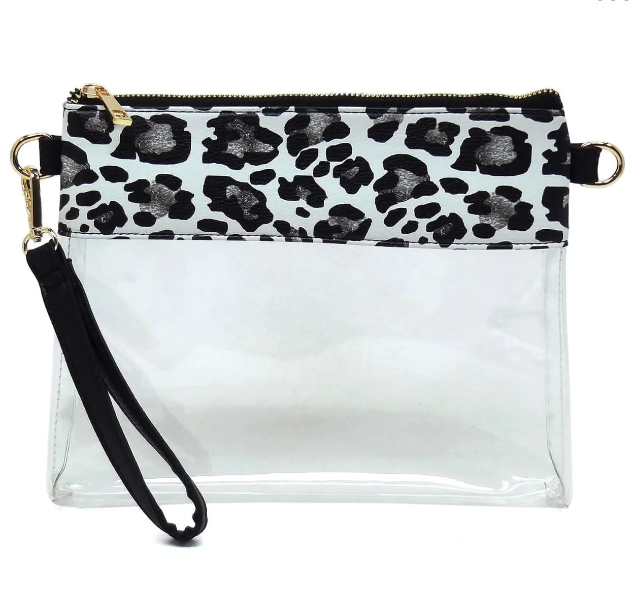 AD200T Game Day Clear Crossbody Bag/Clutch