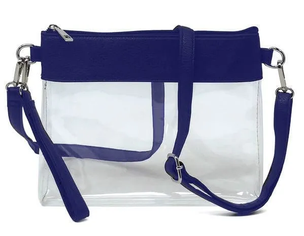 AD200T Game Day Clear Crossbody Bag/Clutch