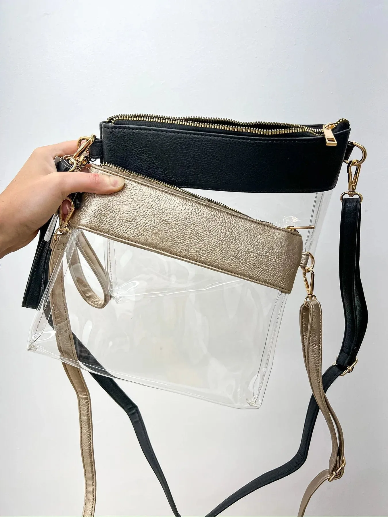 AD200T Game Day Clear Crossbody Bag/Clutch