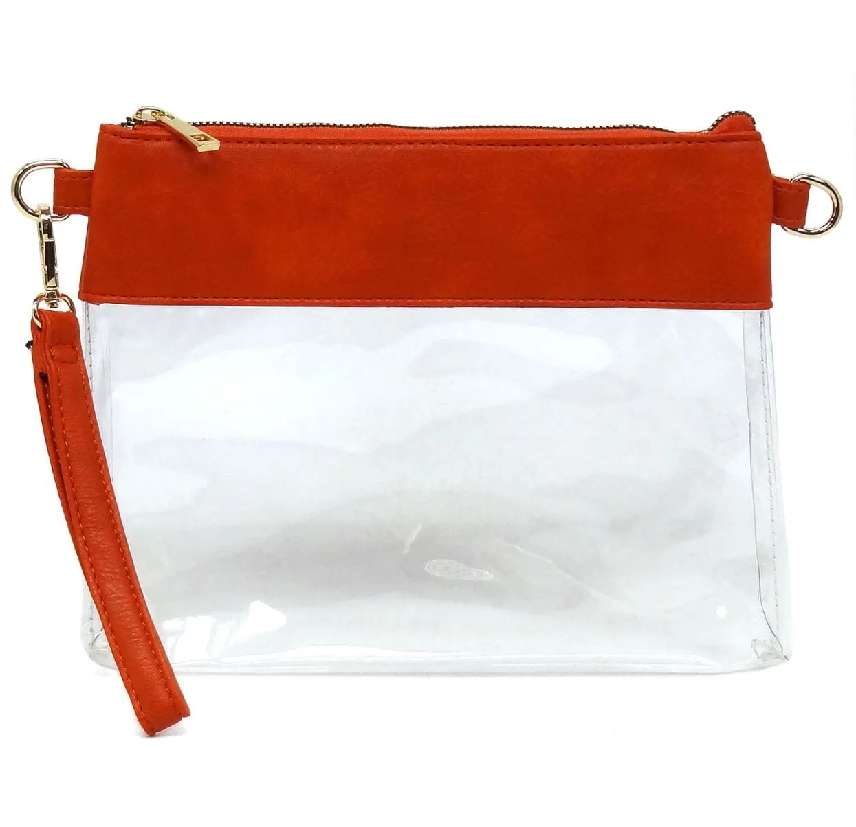 AD200T Game Day Clear Crossbody Bag/Clutch