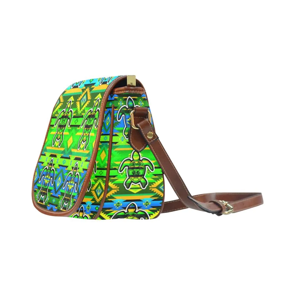 Adobe Nature Turtle Saddle Bag/Small