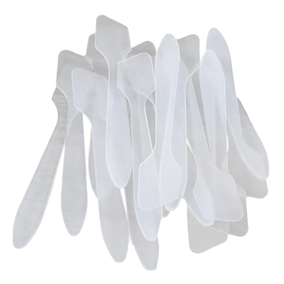 Angled Disposable Spatula- 25 Pack