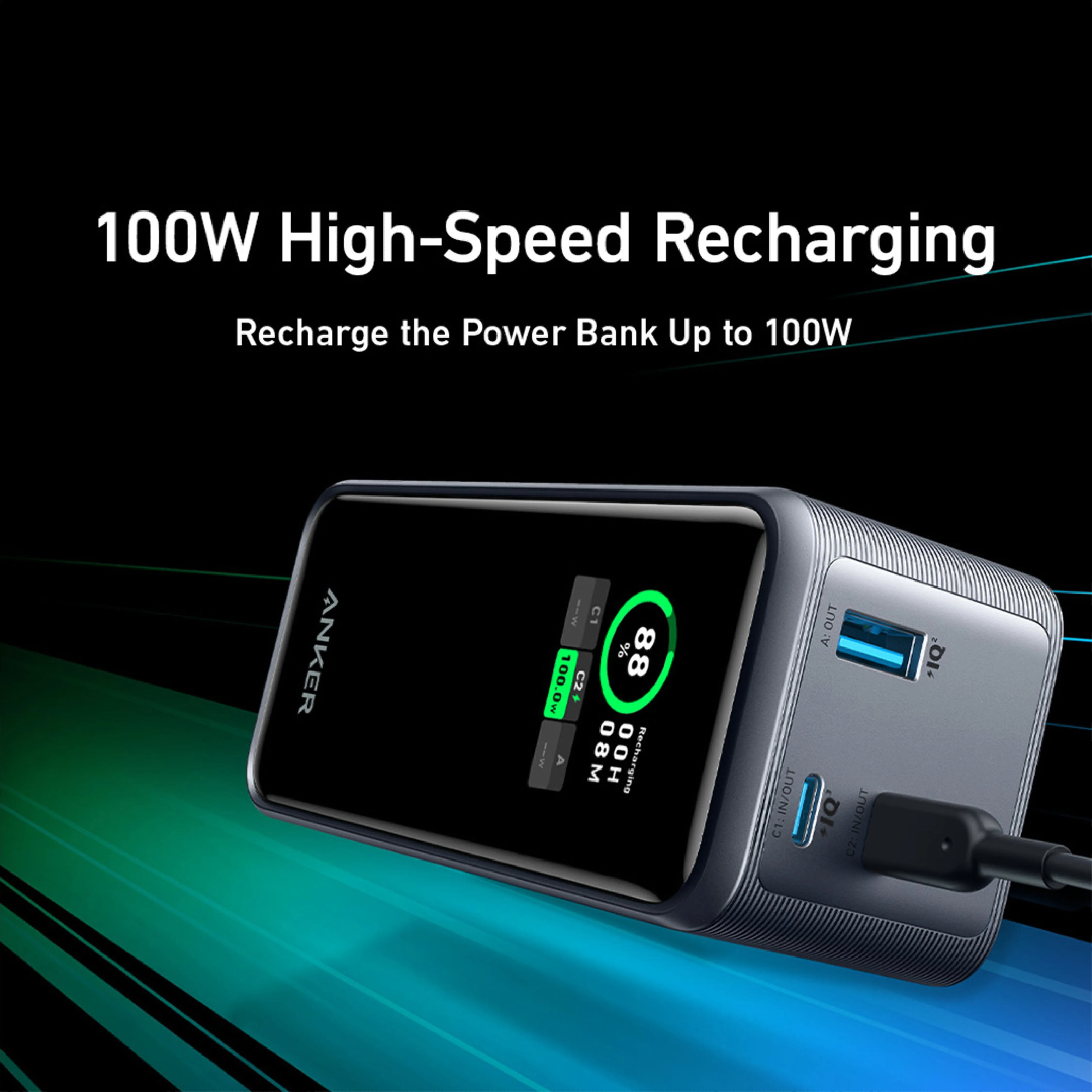 Anker Prime 20,000mAh Power Bank (200W)