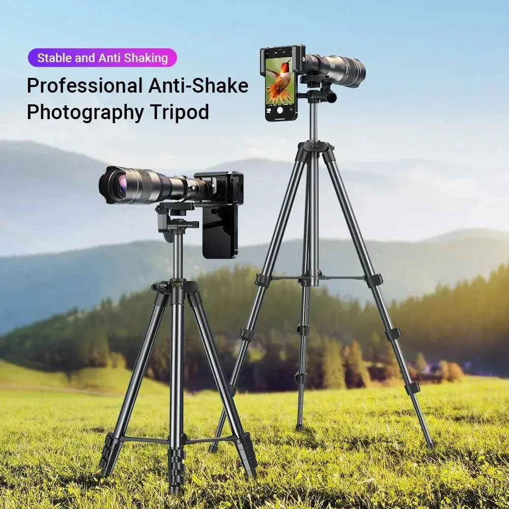 APEXEL 60X Mobile Phone Telescope Lens Astronomical Telephoto Zoom Lens With Extendable Tripod for iPhone Samsung All Smartphone