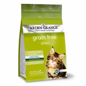 Arden Grange Grain Free Kitten Food Chicken & Potato 2kg