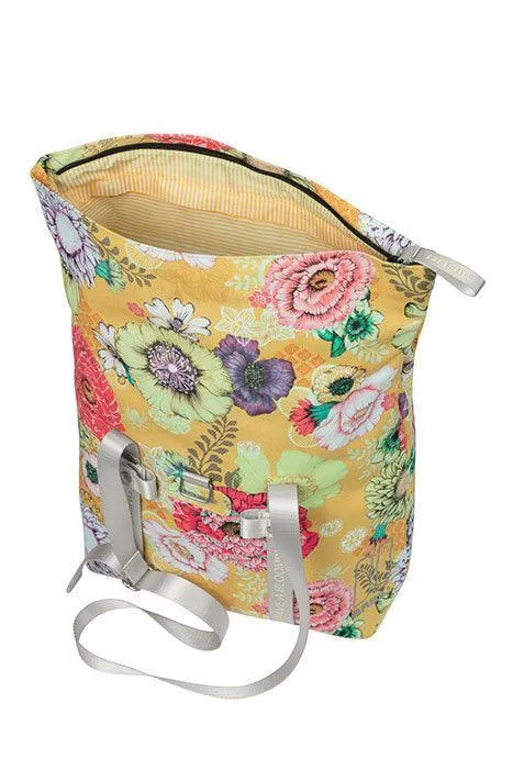 Basil Bloom Field 15-20L Bicycle Shopper Bag - Yellow