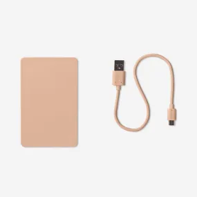 Beige Power Bank - 4000 mAh