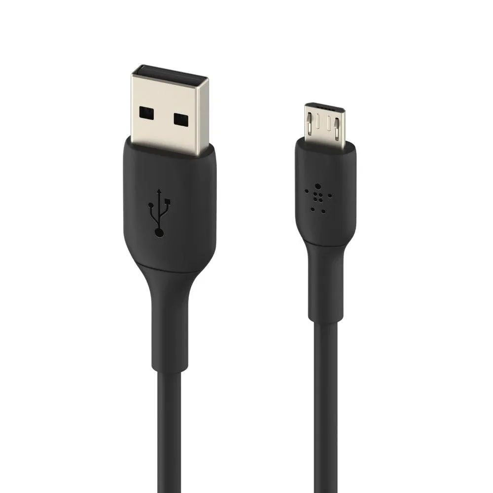 Belkin CAB005BT1MBK USB cable 1 m USB A Micro-USB A Black