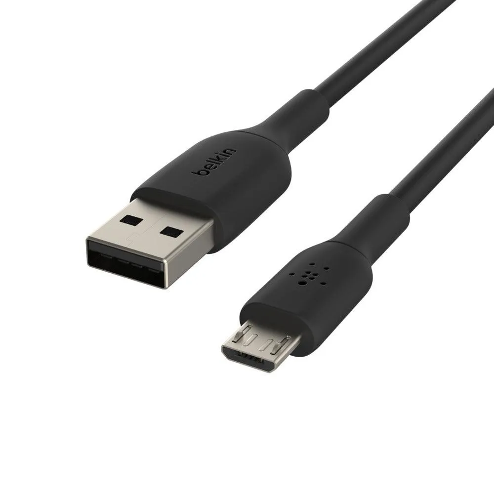 Belkin CAB005BT1MBK USB cable 1 m USB A Micro-USB A Black