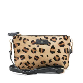 Bell & Fox Izzy Crossbody/Clutch in Light Leopard Mix