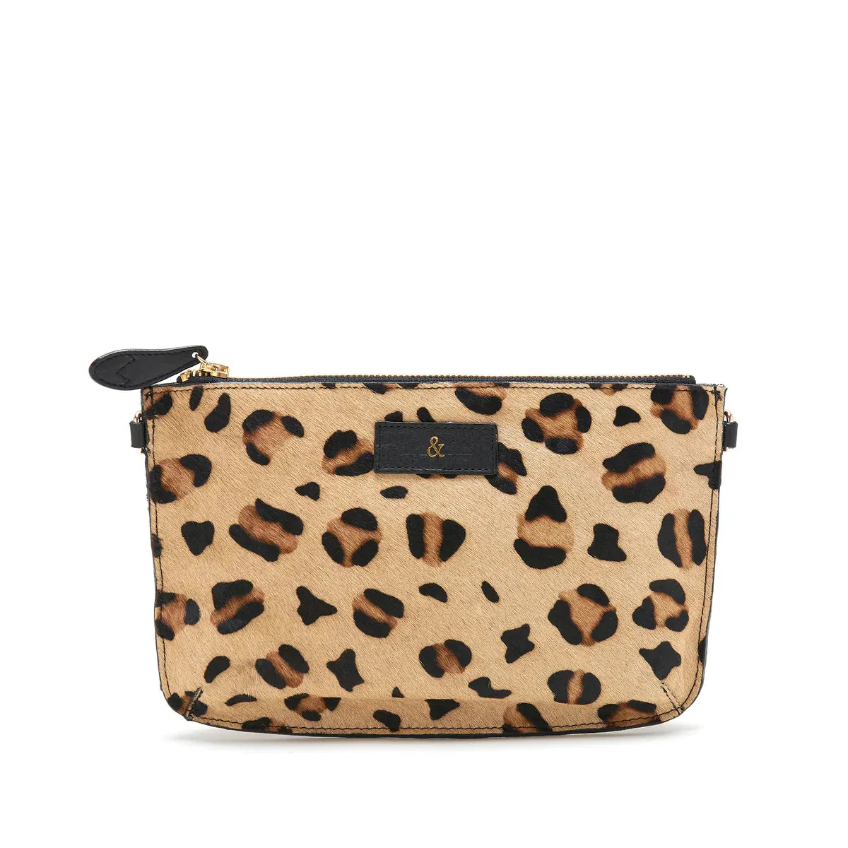 Bell & Fox Izzy Crossbody/Clutch in Light Leopard Mix