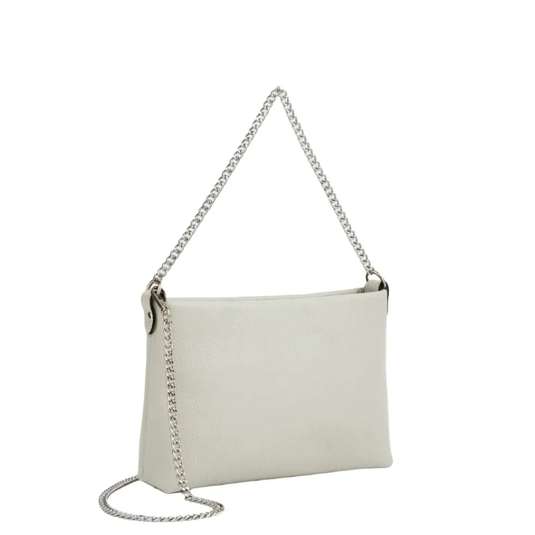 Bella V Chelsea Clutch White