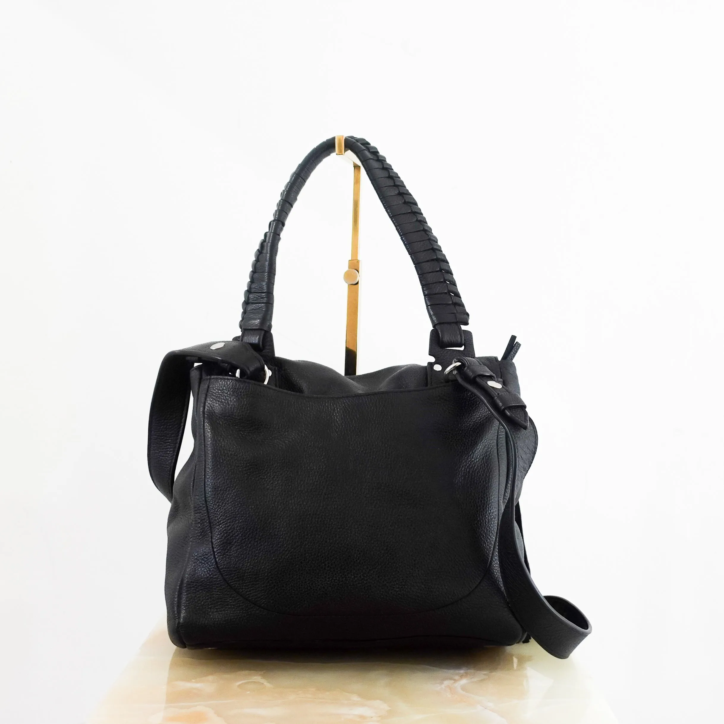 Black Trapeze Crossbody bag RRP £500