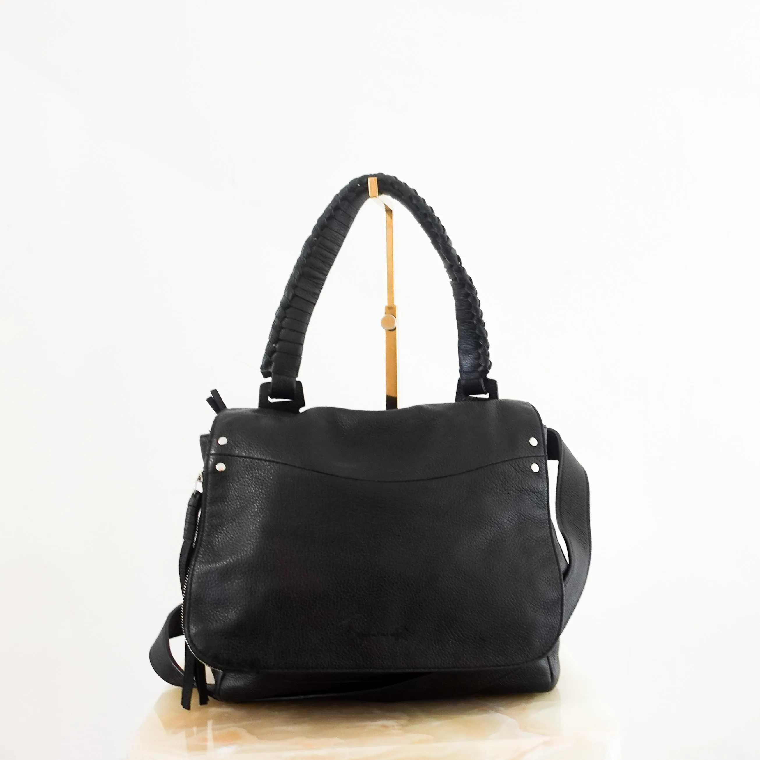 Black Trapeze Crossbody bag RRP £500