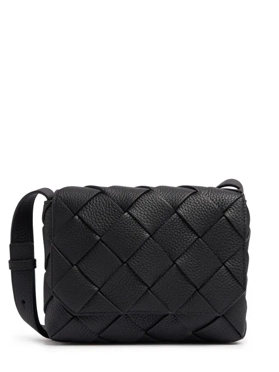 Bottega Veneta   Diago grained leather crossbody bag 