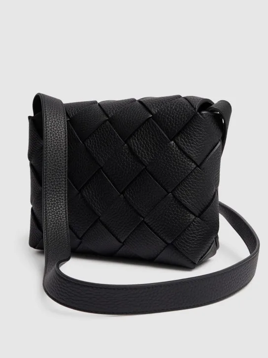 Bottega Veneta   Diago grained leather crossbody bag 