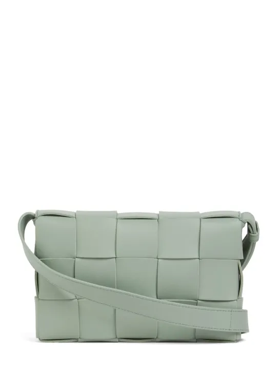 Bottega Veneta   Small Cassette leather crossbody bag 