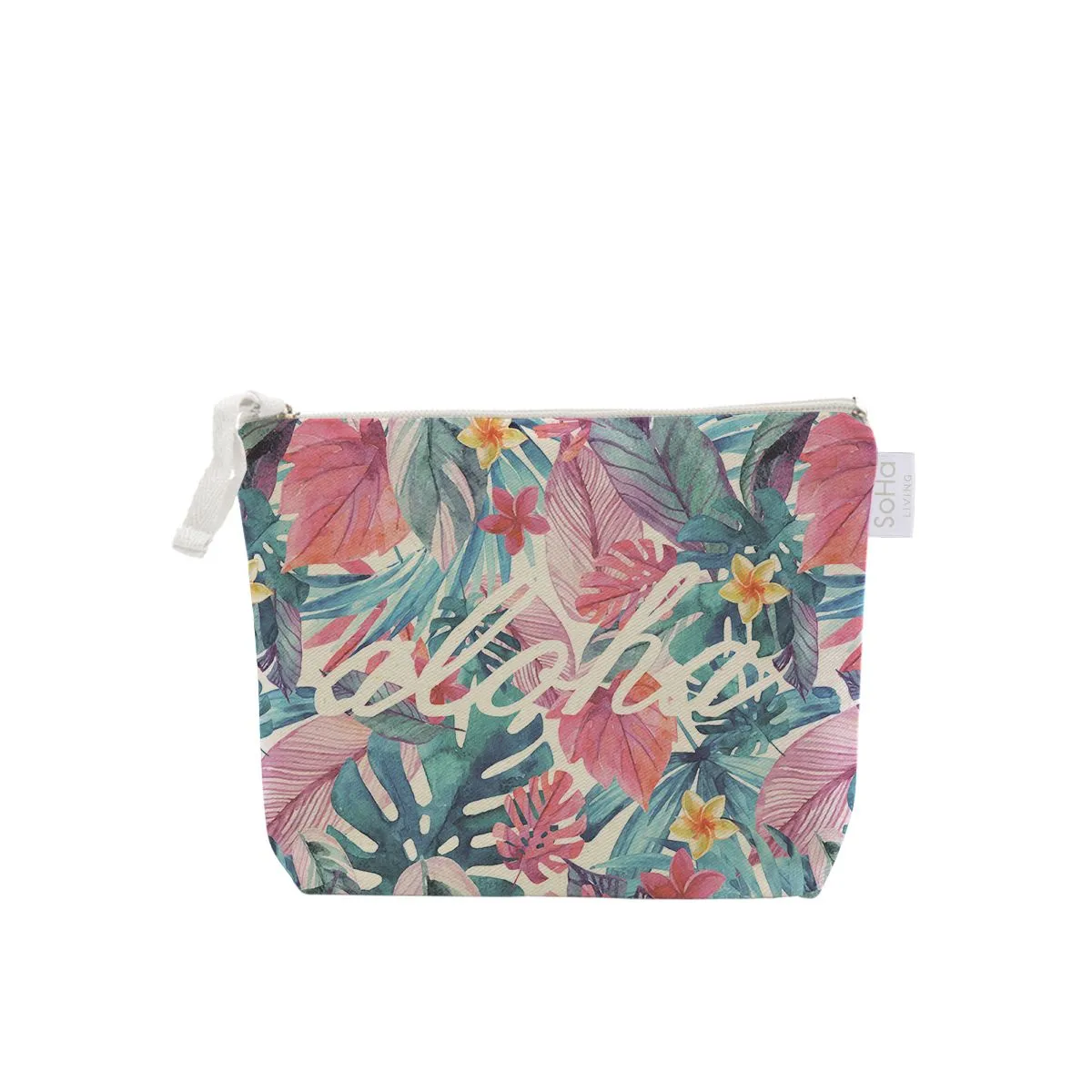 Bright Tropical Cosmetic Bag, Small