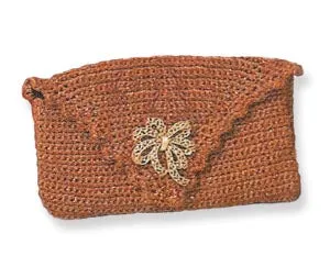 Bronze Evening Bag Pattern (Crochet)