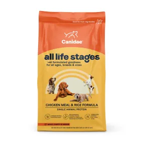 Canidae All Life Stages Dry Dog Food, Chicken Meal and Rice, 40lbs