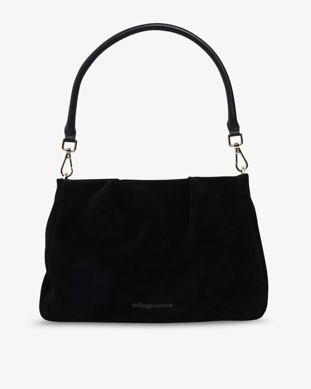 Caterina Bag - Black Suede