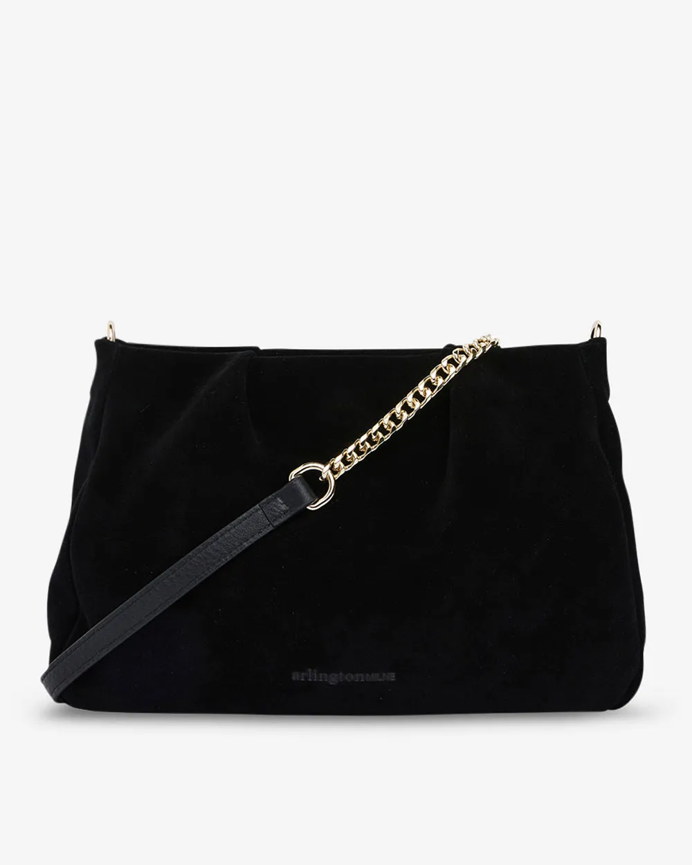 Caterina Bag - Black Suede