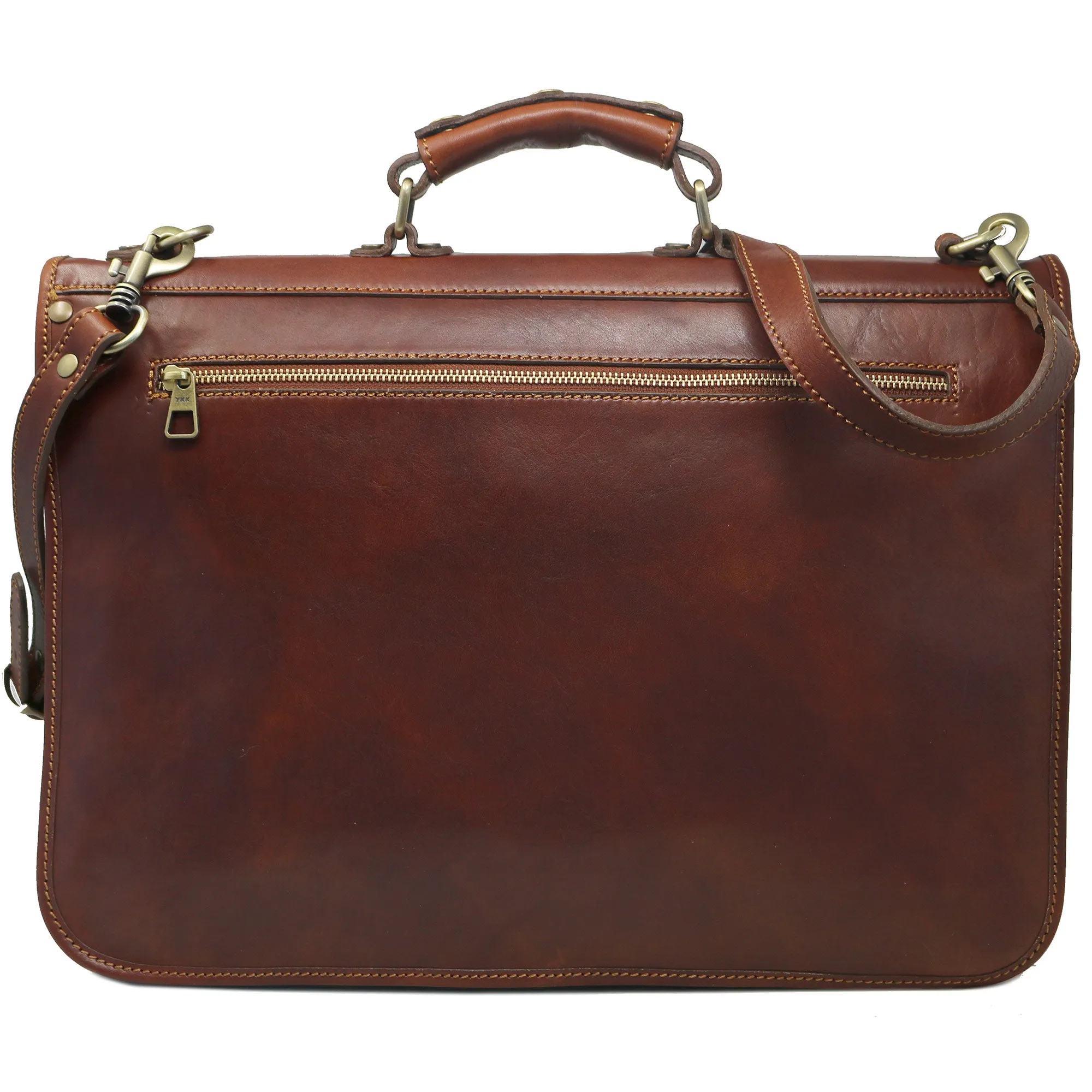 Cenzo Leather Briefcase