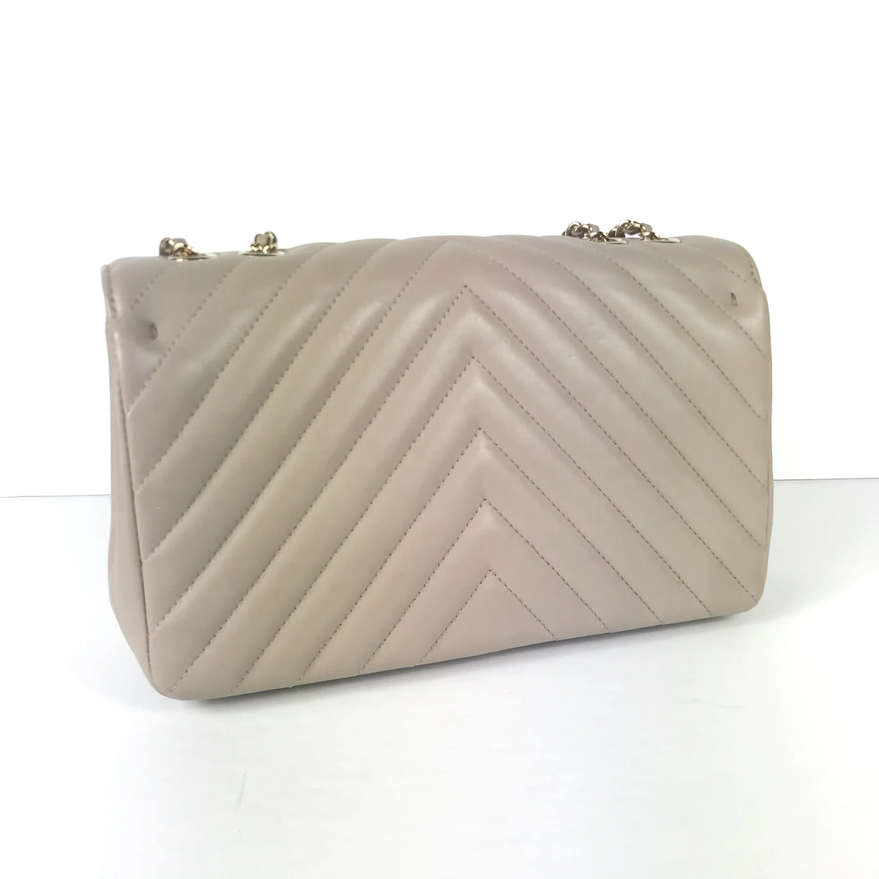 Chanel Chevron Statement Flap