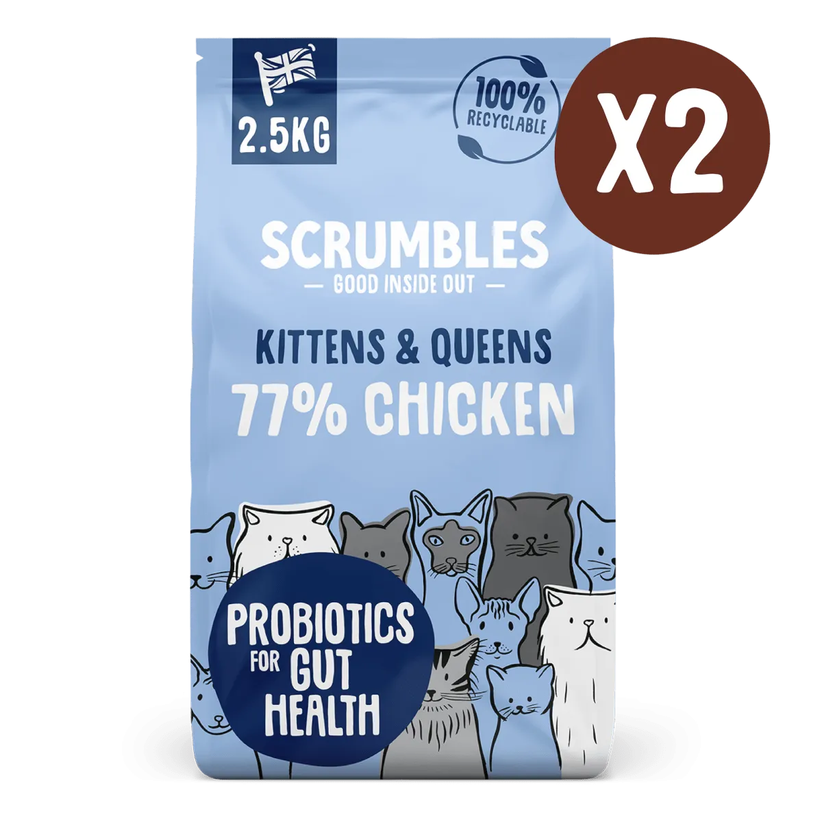 Chicken Dry Kitten Food