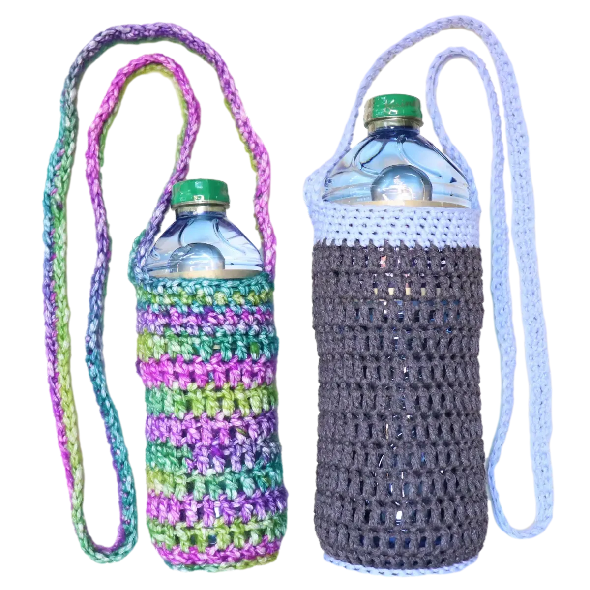 Crochet Water Bottle Sling – Easy Crochet Pattern for Hands-Free Fun