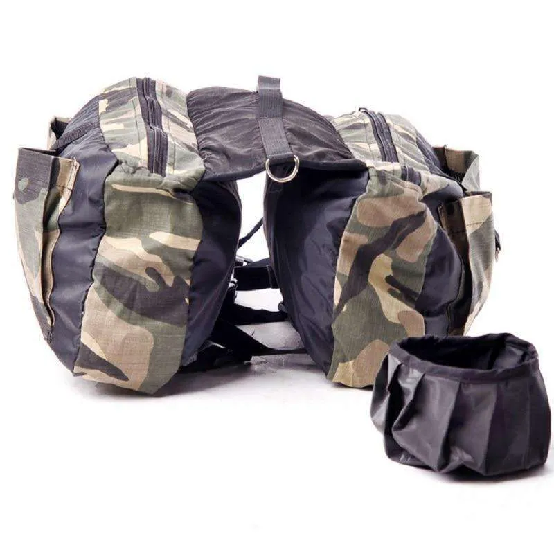 Denver Dog Camo Saddle Bag