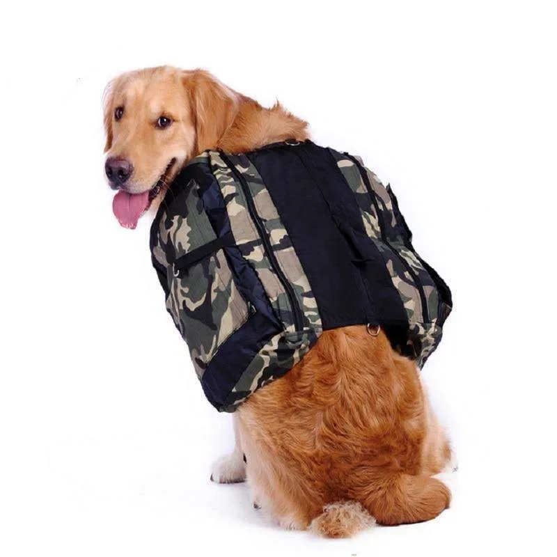 Denver Dog Camo Saddle Bag