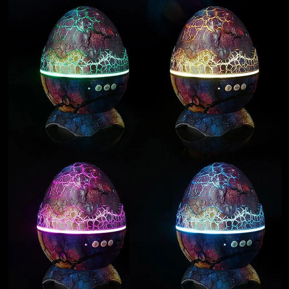 Dinosaur Egg Starry Sky Projector with Bluetooth Speaker