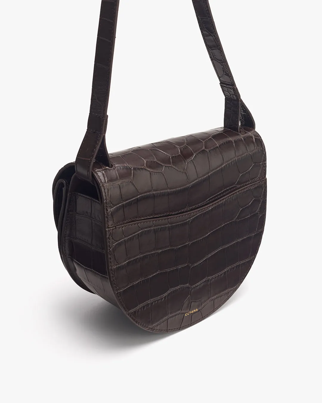 Double Moon Saddle Bag (Croco)