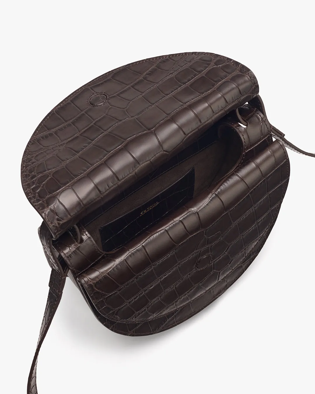 Double Moon Saddle Bag (Croco)