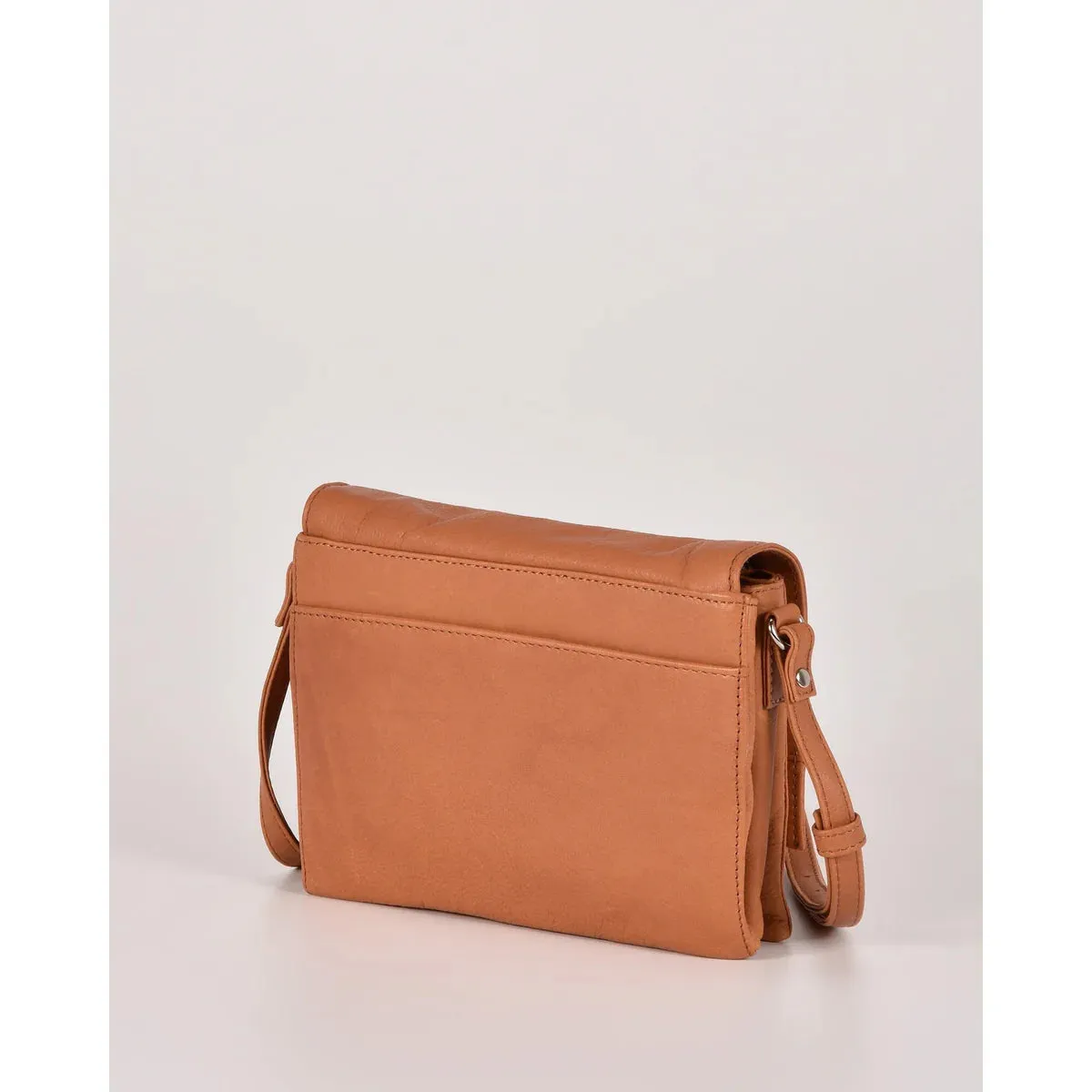 Eloise Flap Bag (Coral)