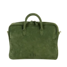 Emmy Boo Suede Executive Briefcase