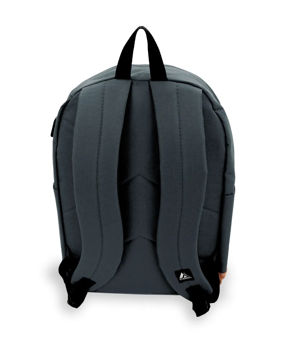 EVEREST VINTAGE LAPTOP BACKPACK W/ USB PORT