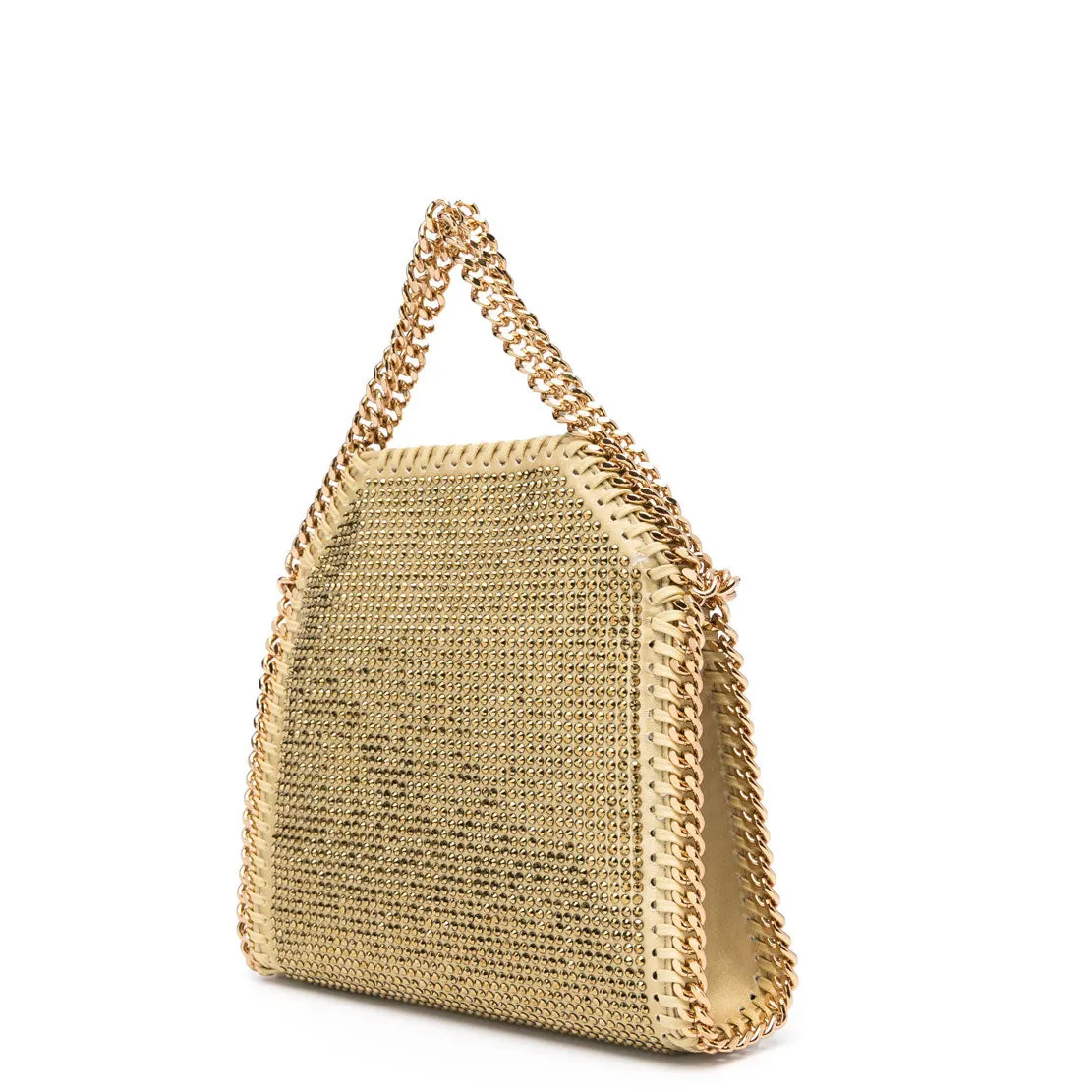 Falabella Tiny Tote Bag, Gold