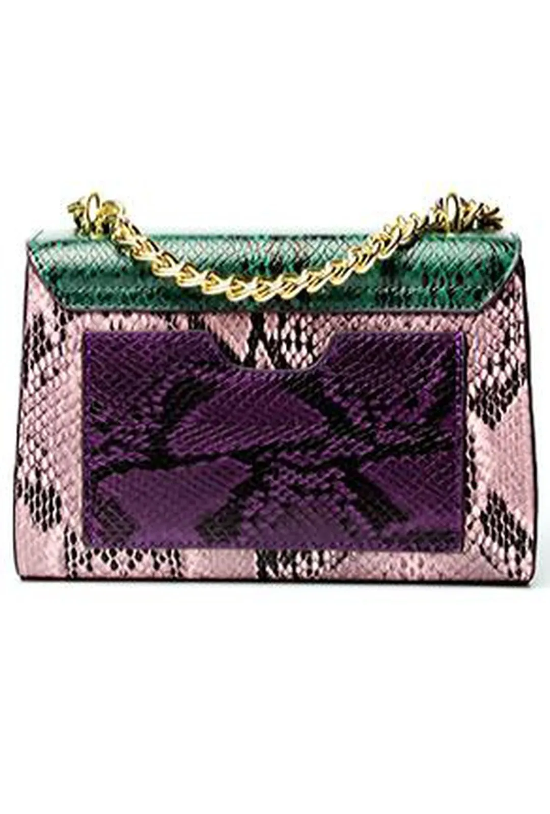 FREYA - COLORFUL PYTHON BAG