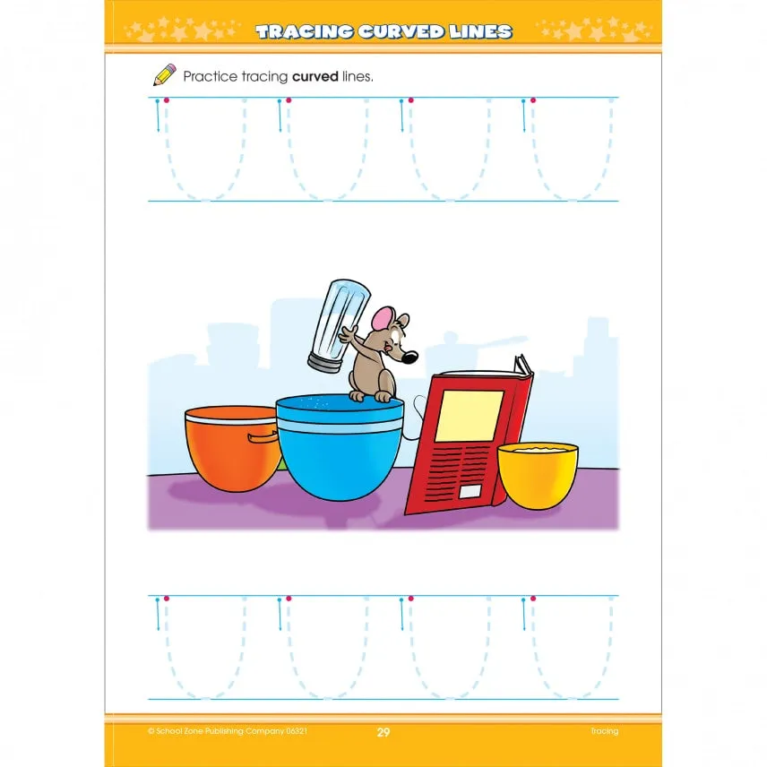 Fun & Games Preschool Workbook 06321