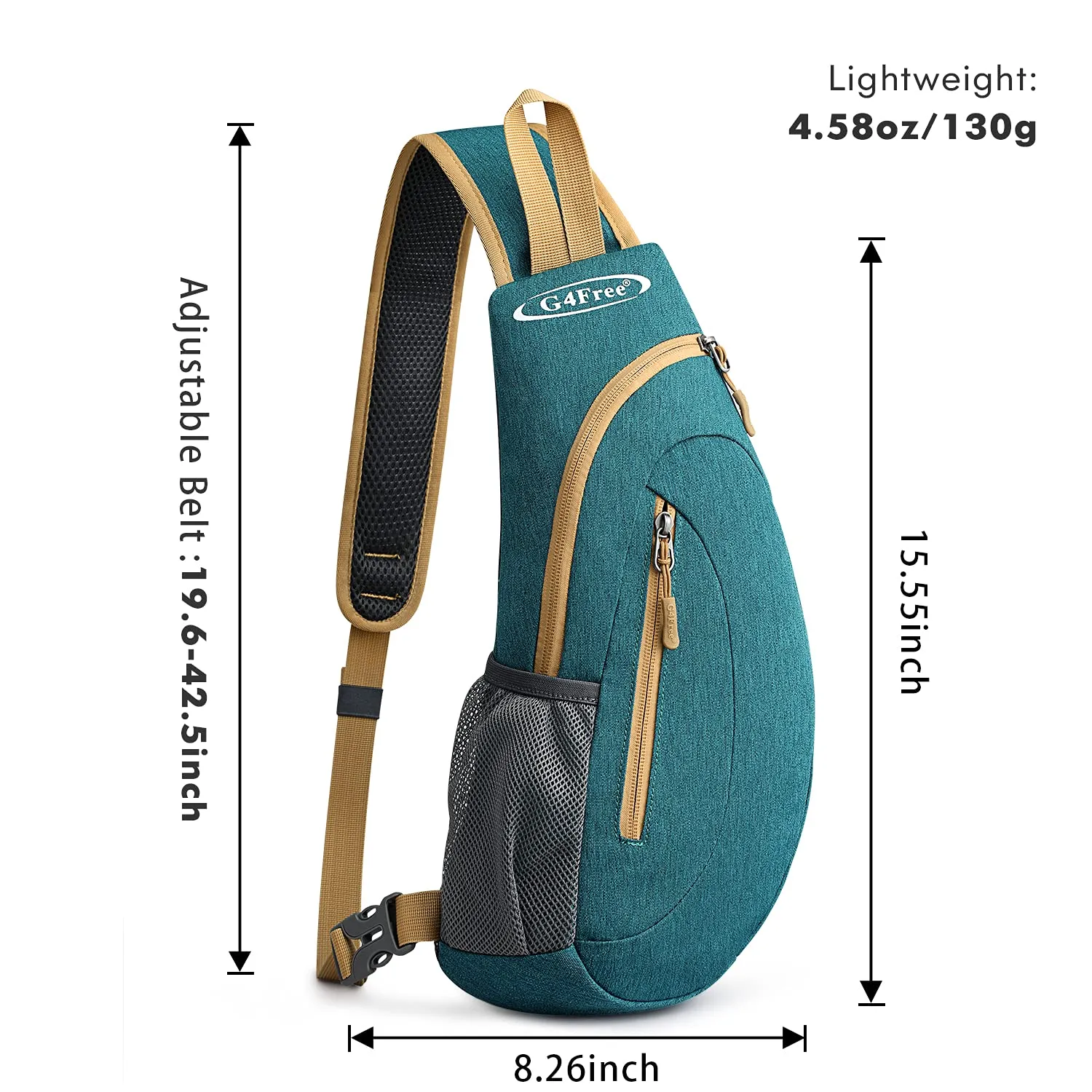 G4Free Sling Bags Men Shoulder Backpack Small Cross Body Chest Sling Backpack