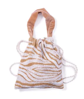 Gala Bag in Tan Zebra