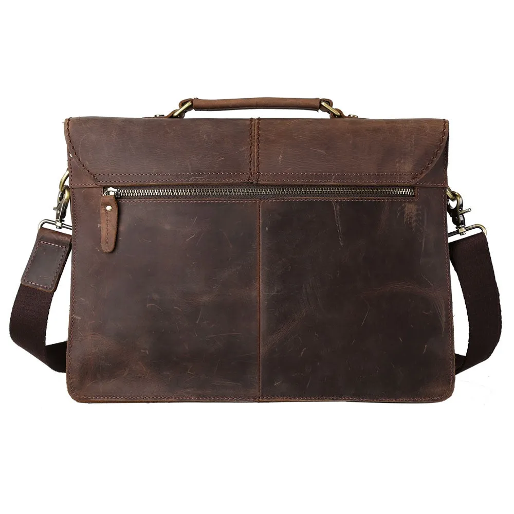 Genuine Leather Briefcase Business