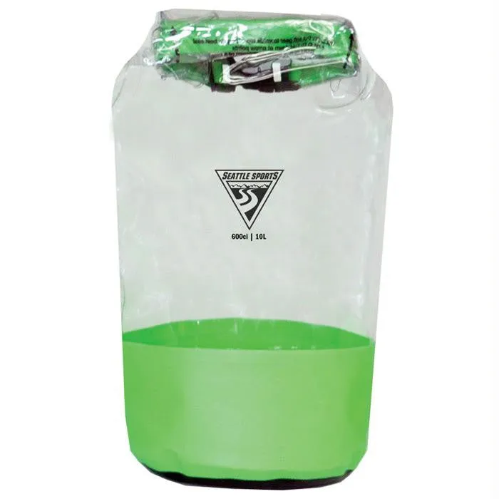 Glacier Clear Dry Bag Lime 10l