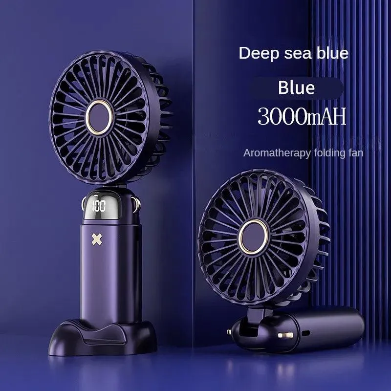 Handheld Mini Fan: Portable Cooling Solution with 5 Speeds