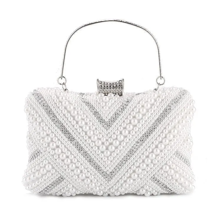 High Quality Ladies' Pearl Evening Handbag