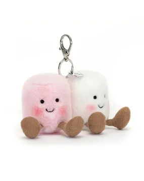 Jellycat Amuseables Pair of Marshmallows Bag Charm