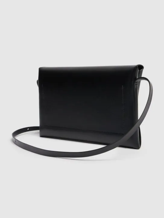 Jil Sander   Small Folded palmellato leather bag 